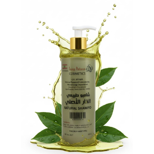 شامبو الغار طبيعي لشعر صحي (جملة)